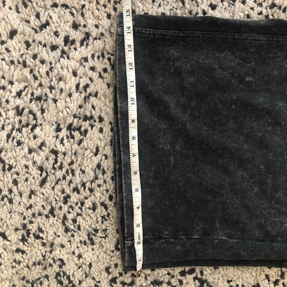 Wide leg denim look pants - Picture 7 of 7